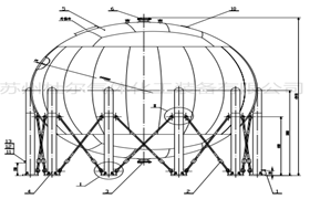 185、characteristics of carbon dioxide spherical tank - doer equipment